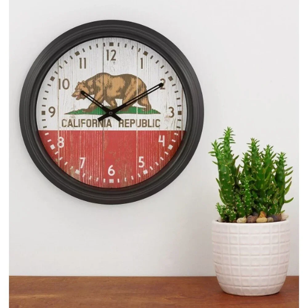 X-Large Plastic Outdoor Wall Clock, app.16